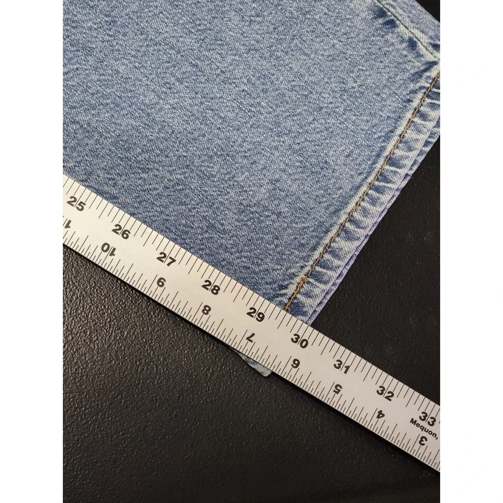 Levi's 541 Athletic Taper Stretch Jeans 38x30 Light Wash Blue